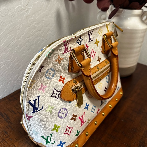 Louis Vuitton Multicolor AlmaPM  Murakami Satchel Handbag - Picture 5 of 9